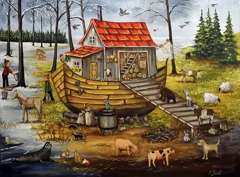 Si l'arche m'était conté 36X48