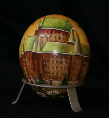 Oeuf d'autruche Château