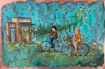 Garage de bicyclette 24x36