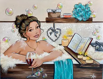 S'la couler douce 22x28