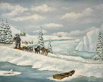 La banquise 16×20 La banquise 16x20