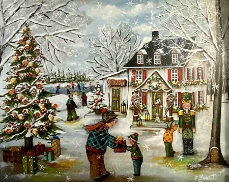 Le soldat des fêtes 24×30 Le soldat des fêtes 24x30